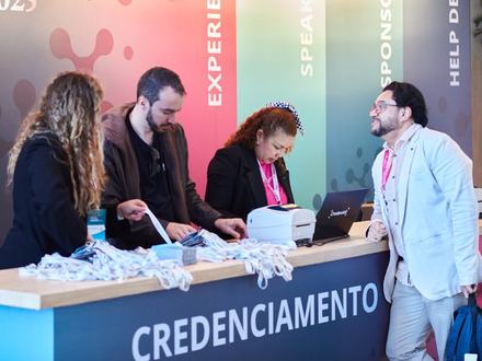 Balcão de credenciamento