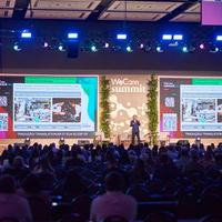 Palco principal do WeCann Summit lotado